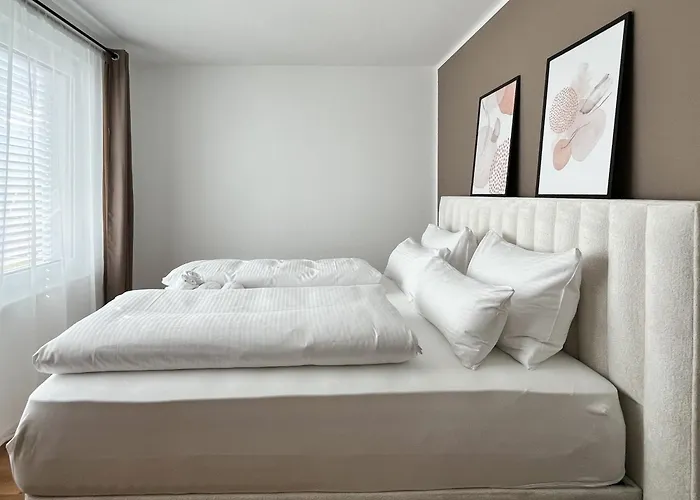 公寓 Yuva Homes - 100m2 - Nahe Muenchen - 2 Baeder - Garten&terrasse - S-bahn
