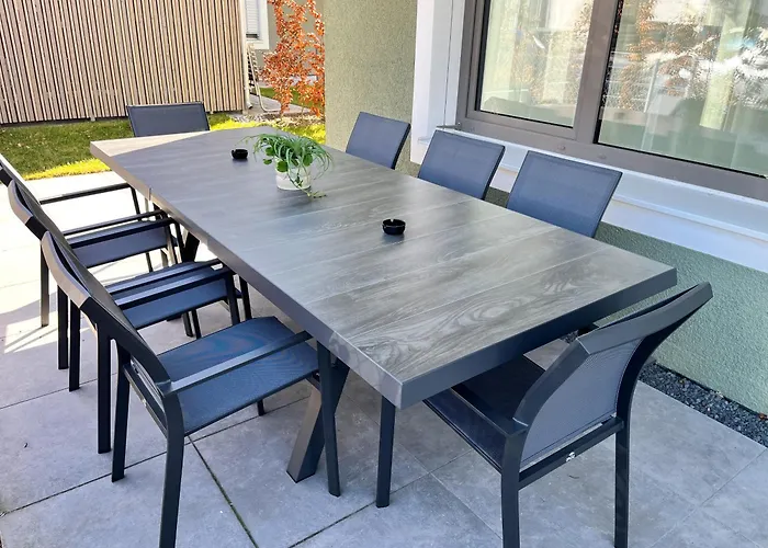 Lägenhet Yuva Homes - 100m2 - Nahe Muenchen - 2 Baeder - Garten&terrasse - S-bahn *